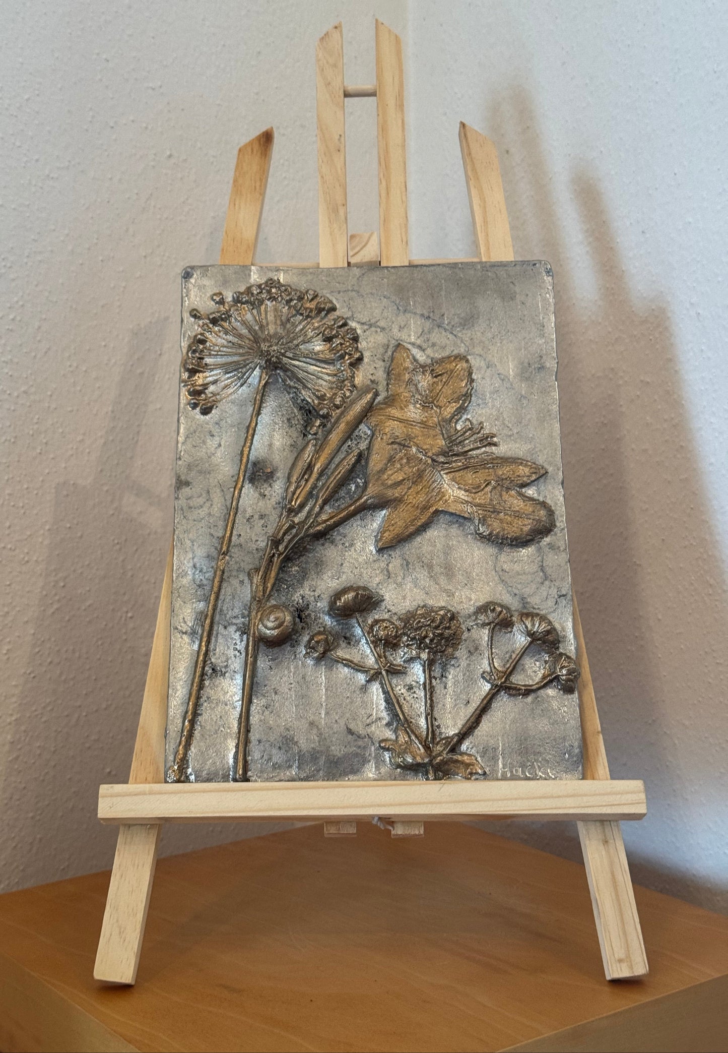 Blumenzauber in Gold