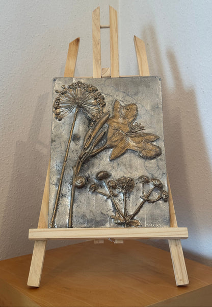 Blumenzauber in Gold